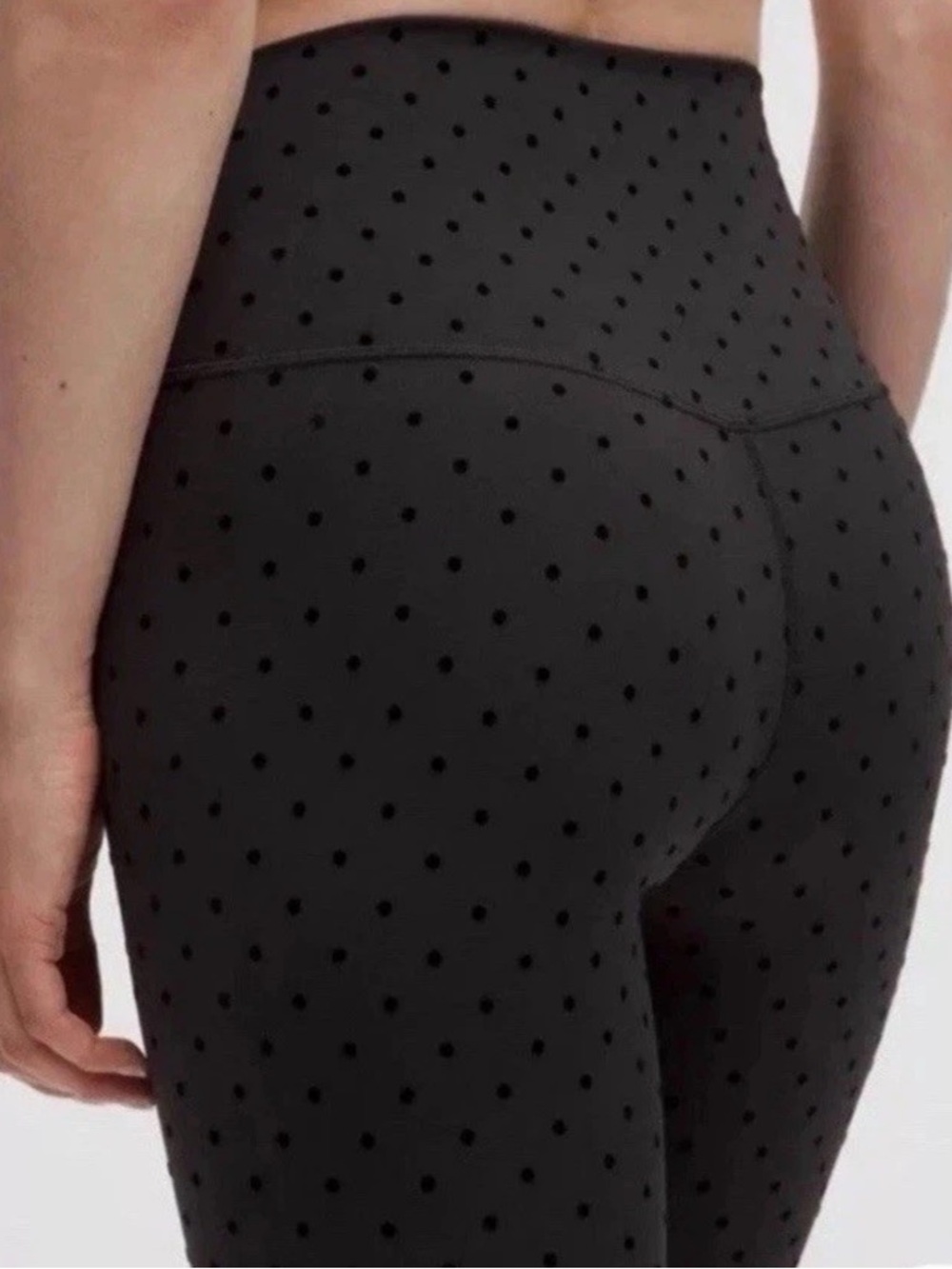 lululemon athletica Black High-Rise Dot Print Leggings